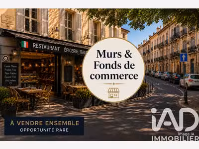 Vente murs & fonds restaurant de charme à Fréjus