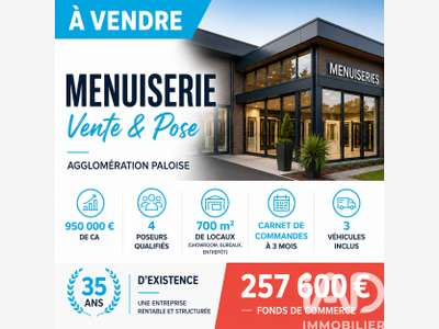 Vente FDC vente et pose de menuiseries à Gan