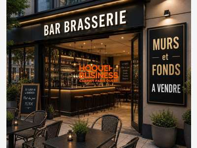 Vente murs et FDC café brasserie centre Houilles