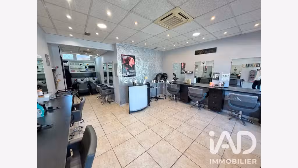 AV murs et FDC salon de coiffure la Seyne-sur-Mer