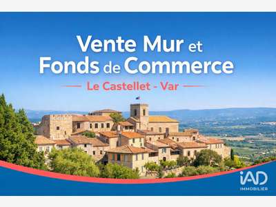 Vente murs et fonds dépôt de pain au Castellet