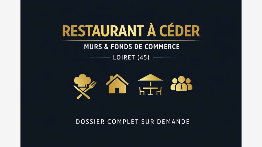 Vente restaurant sur axe routier Le Malesherbois