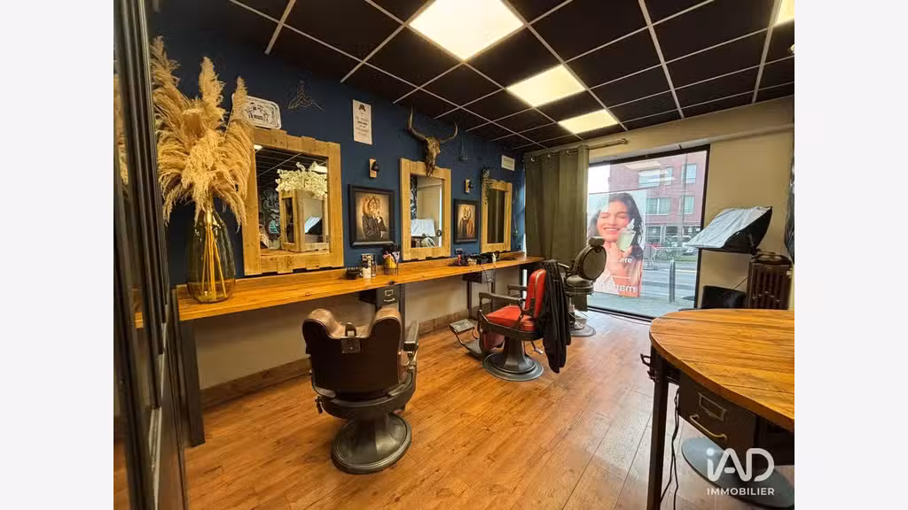 Vente salon coiffure sur axe passant à Le Mans