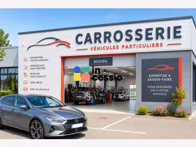 À céder carrosserie automobile reconnue en Sarthe 