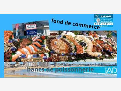 Vente poissonnerie aux Sables-d'Olonne