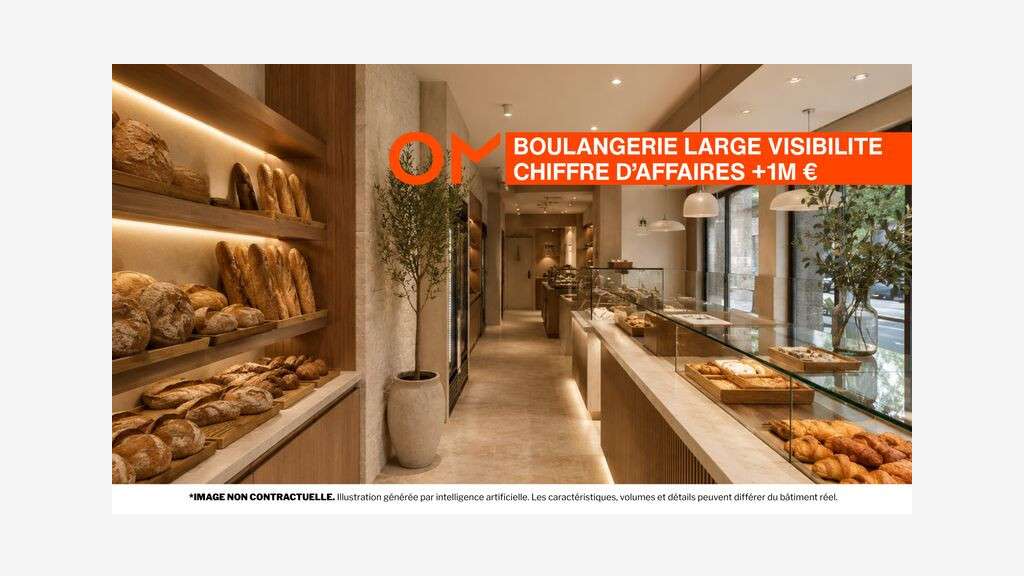 Vente boulangerie d'angle Lyon 69007 Thibaudière