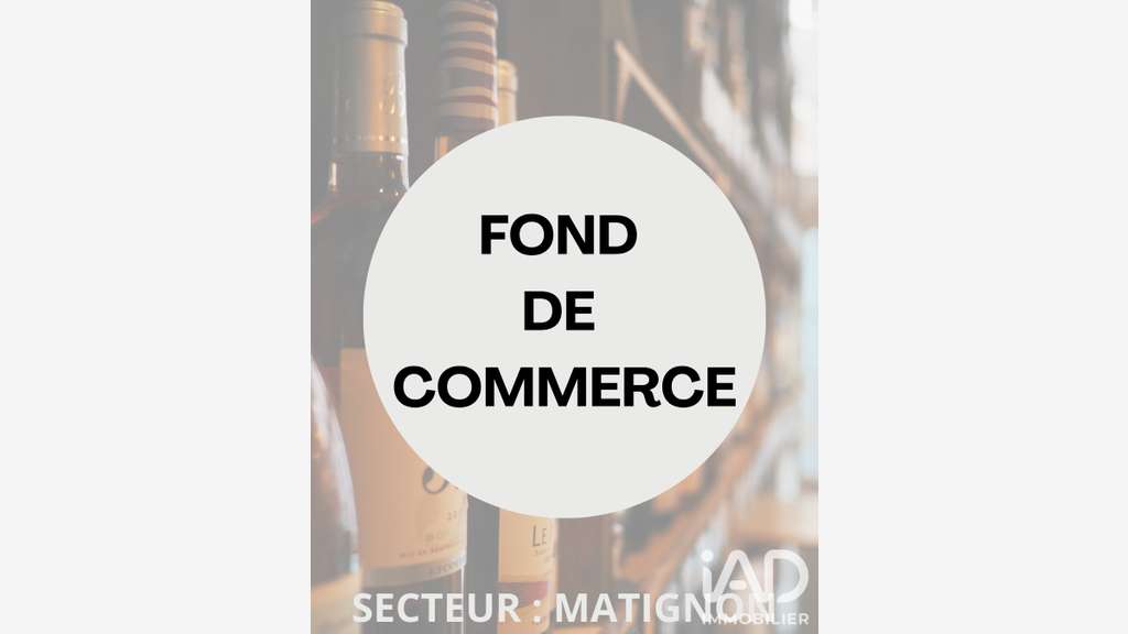 Vente belle cave à vin empl stratégique à Matignon
