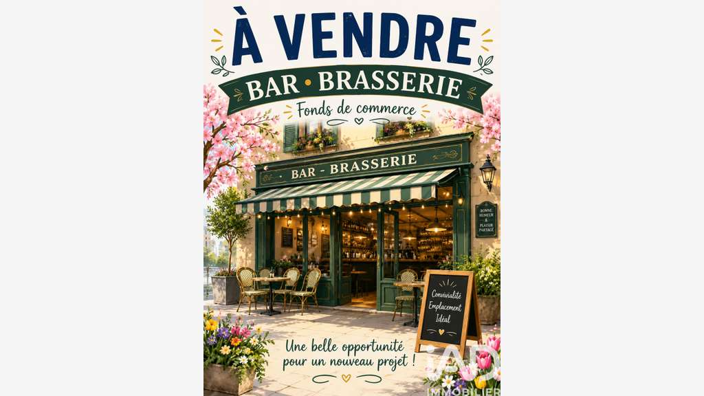 Vente bar brasserie secteur fréquenté à Meudon