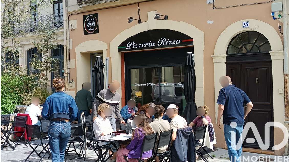 Vente pizzeria clé en main sur l’Esplanade de Mèze