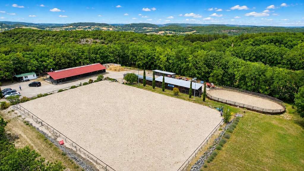 Propriété équestre de standing 12 ha sur Montauban
