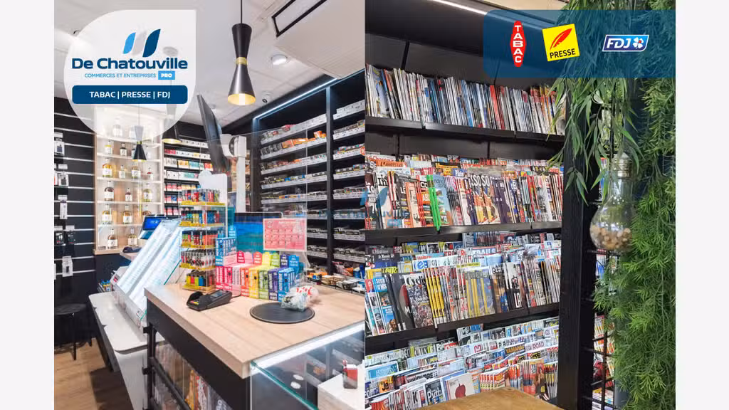 AV FDC tabac presse FDJ sur littoral Languedoc