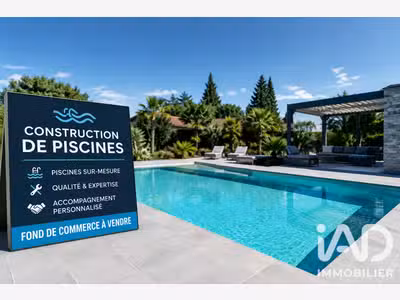 Vente FDC pisciniste bien être spas à Neffes