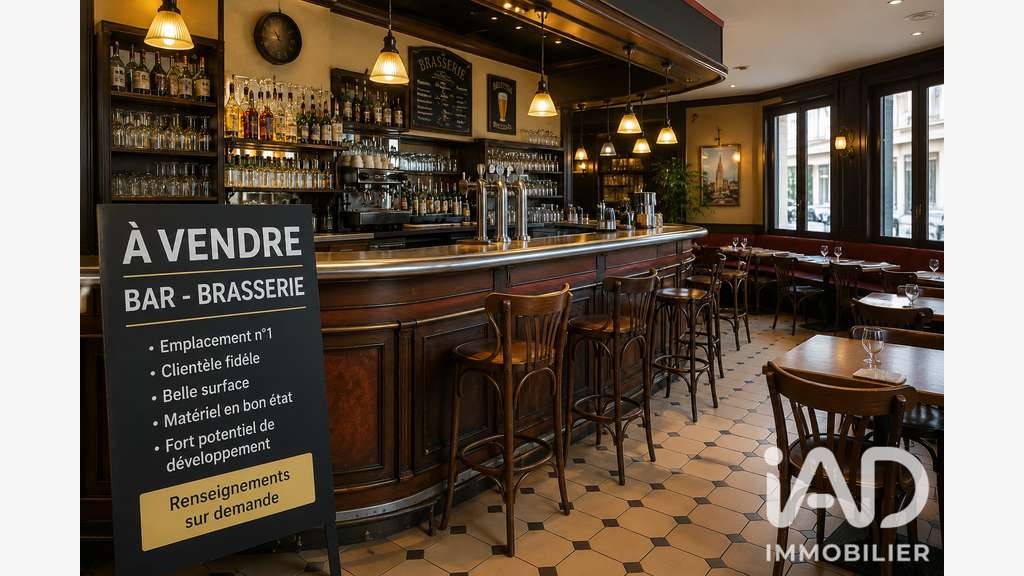Vente brasserie de quartier licence IV à Nice