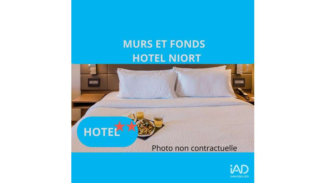 Vente hôtel ** en centre-ville à Niort