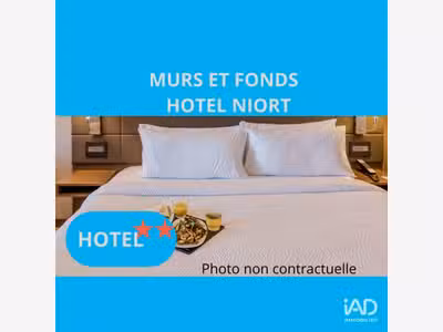 Vente hôtel ** en centre-ville à Niort