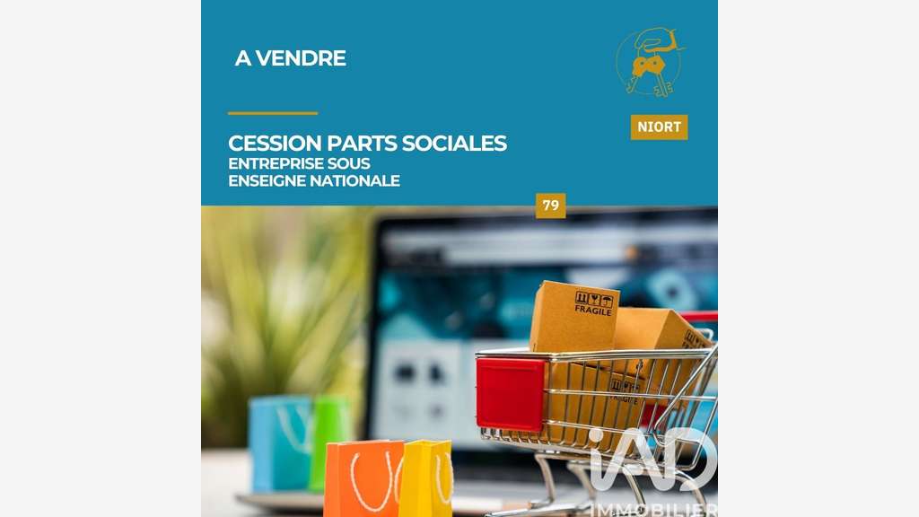 Cession de parts sociales en galerie à Niort