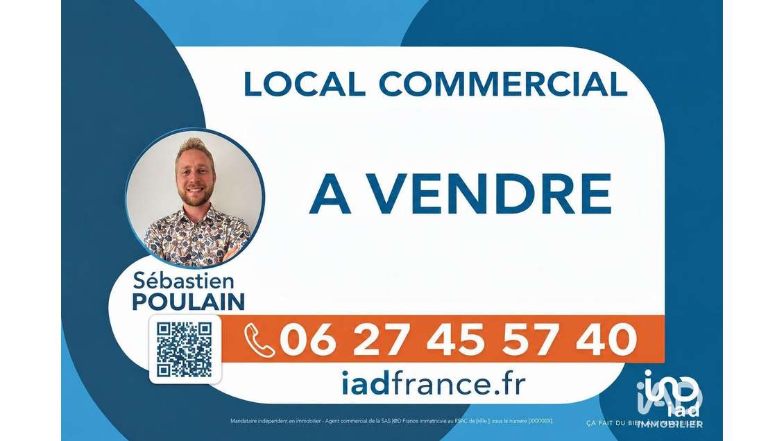 Vente boutique 67m² emplacement de charme à Paris
