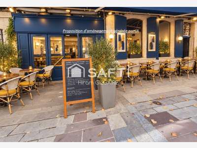 AV murs et FDC restaurant hyper centre ville Oise