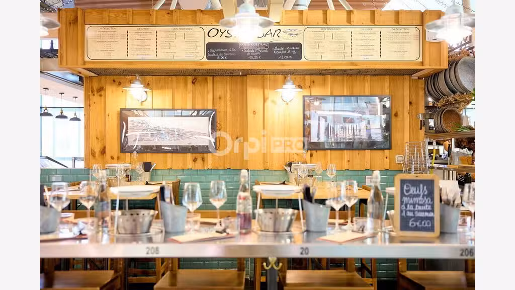 Vente bar à huîtres emplacement premium à Pau
