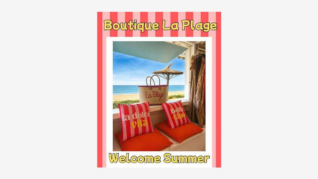 Murs et fonds magasin de plage + appartement 66