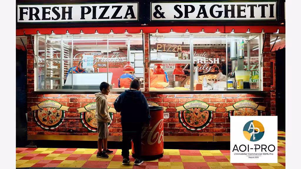 Pizzeria murs et fonds à vendre empl N°1 à Pessac