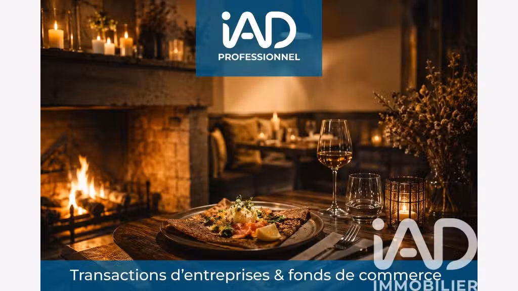 Vente murs et FDC crêperie de 135m² à Pont-Audemer