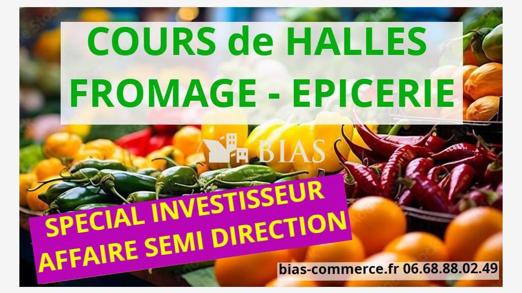 Cours des halles fromage épicerie centre ville 76