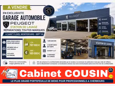 Vente garage automobiles à Saint Floxel Montebourg