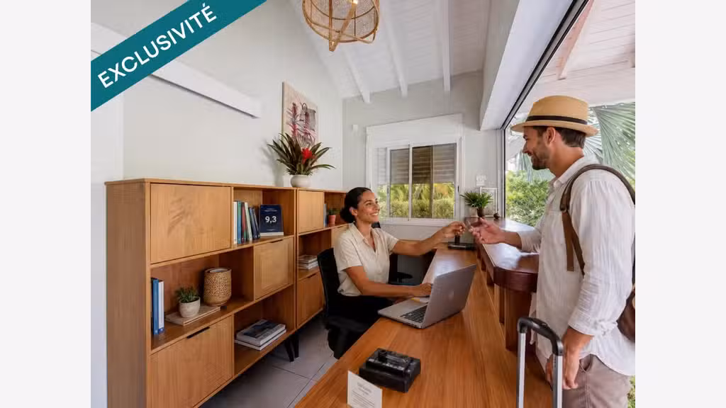 Vente complexe hôtelier haut de gamme St François