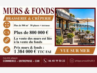 Vente brasserie lic IV à Saint-Gilles-Croix-de-Vie