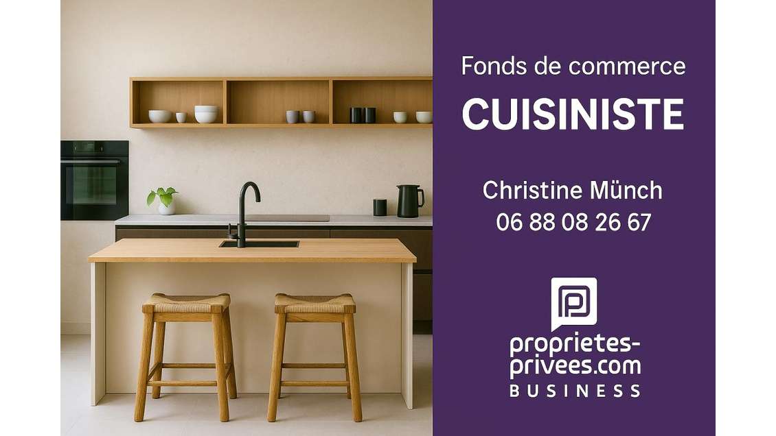 Vente FDC cuisiniste emplacement N°1 Saint Maximin