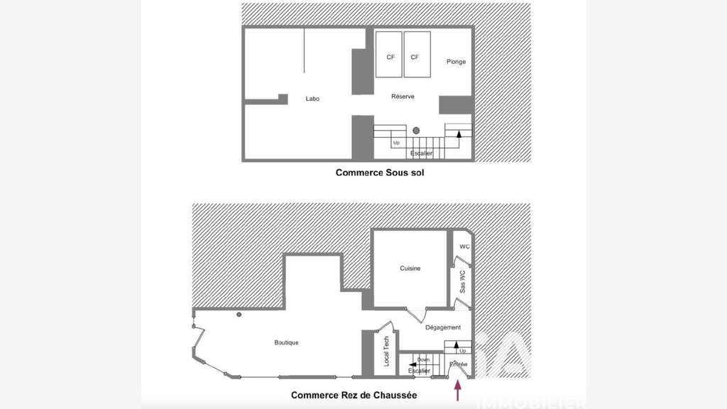 Vente local commercial 85m² à Souppes-sur-Loing
