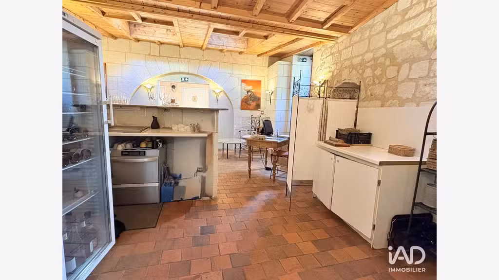Vente restaurant village troglodyte de Turquant