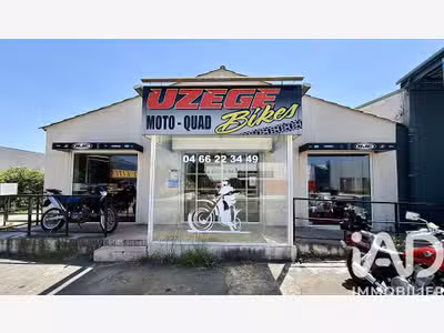 Cession FDC moto 770m² Uzès ZAC Pont Charrettes