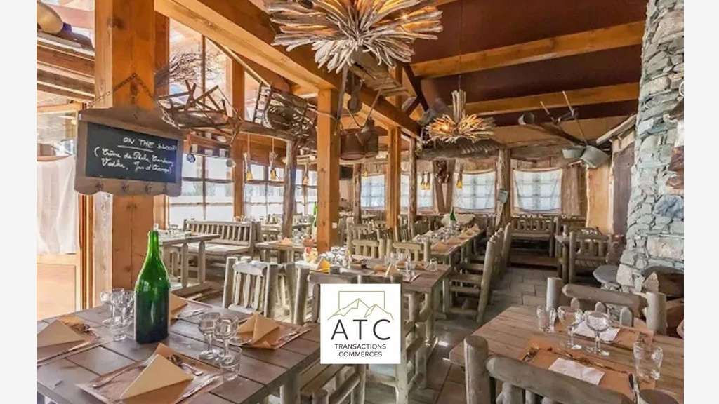 Bar restaurant licence IV en station de Savoie