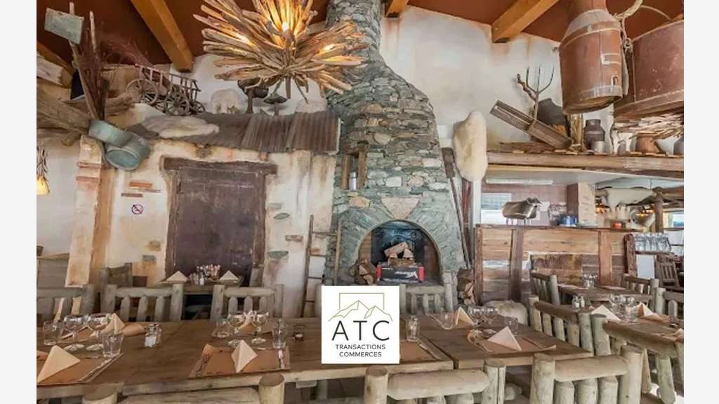 Bar restaurant licence IV en station de Savoie