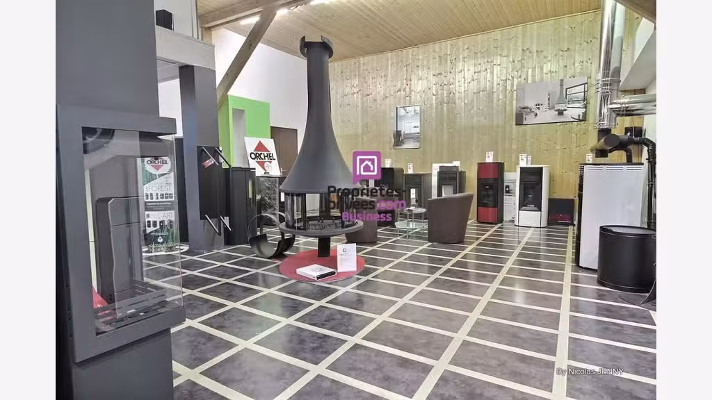Vente entreprise poêles à bois à Ville la Grand