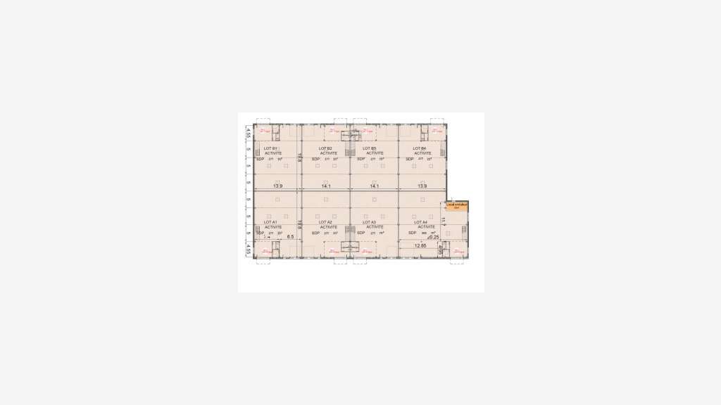 A vendre local d'activité de 326m² à Signes 83870