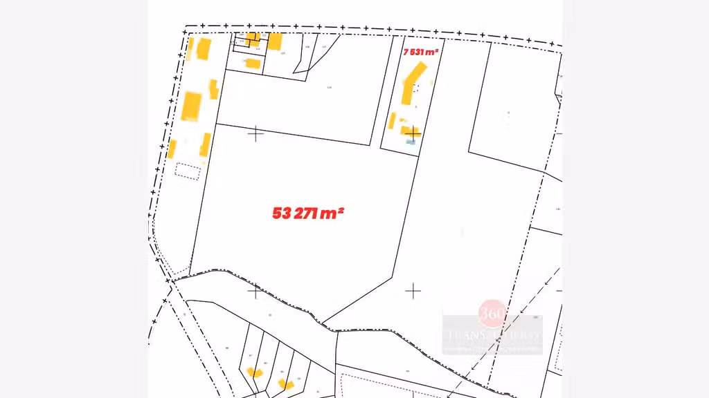 Hôtel sur terrain de plus de 6ha proche Bordeaux