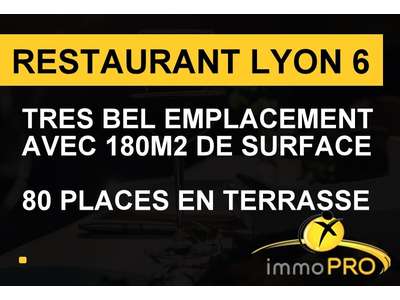 Vente Restaurant à Lyon 6e