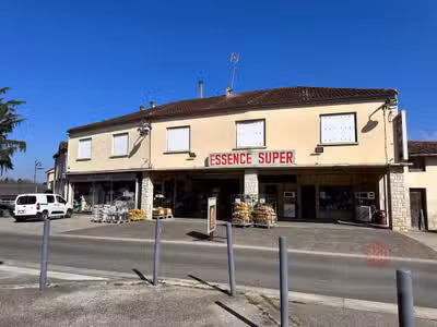 Vente station service épicerie graineterie Eauze