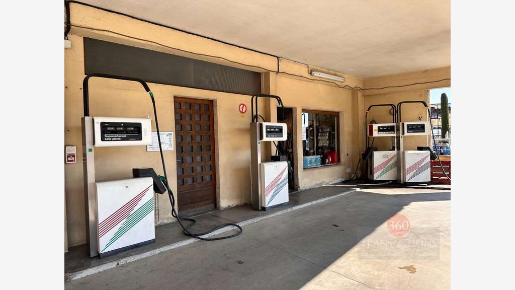 Vente station service épicerie graineterie Eauze