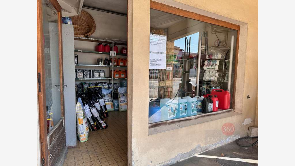 Vente station service épicerie graineterie Eauze