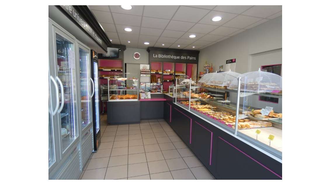 Murs et fonds boulangerie pâtisserie à Ecouves  