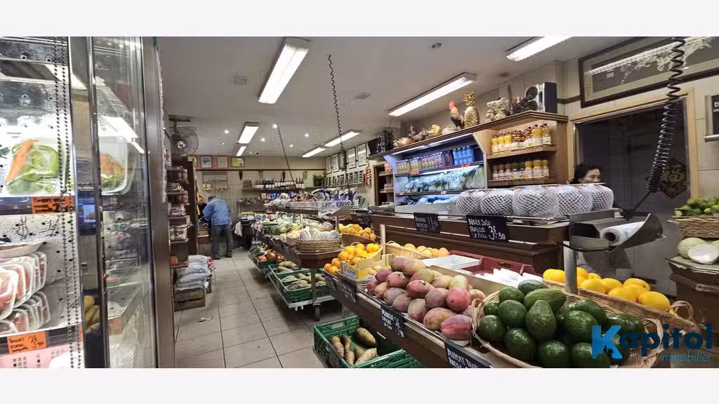 AV beau FDC d'alimentation façade linaire Paris 14