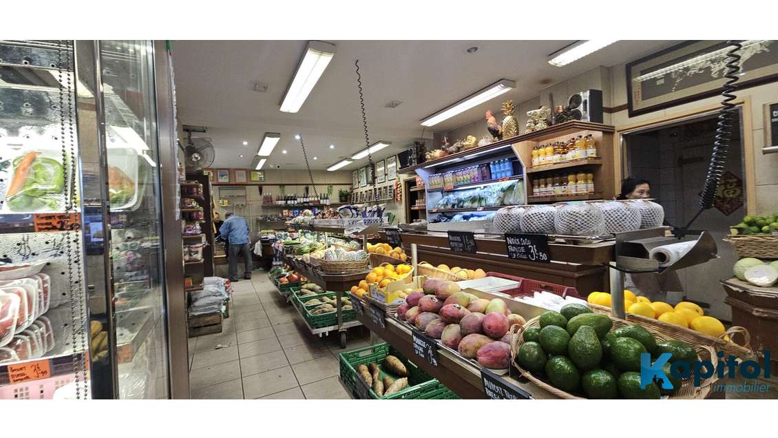 AV beau FDC d'alimentation façade linaire Paris 14