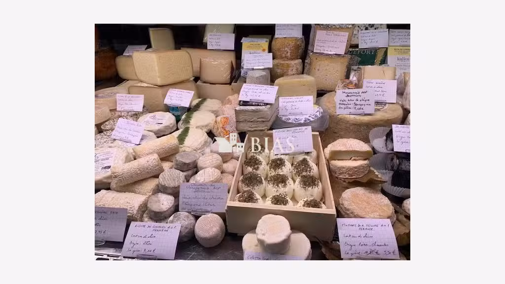 Vente Fromagerie charcuterie cave à vin à Quimper