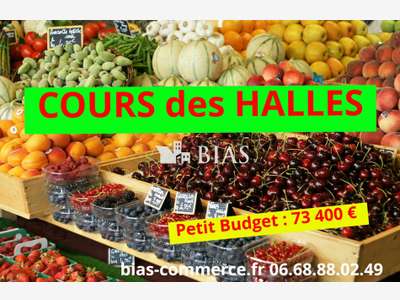 Cède cours des halles épicerie fine vin fromage 76