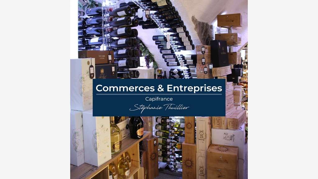 Vente FDC ou dab cave à vin épicerie fine à Trets
