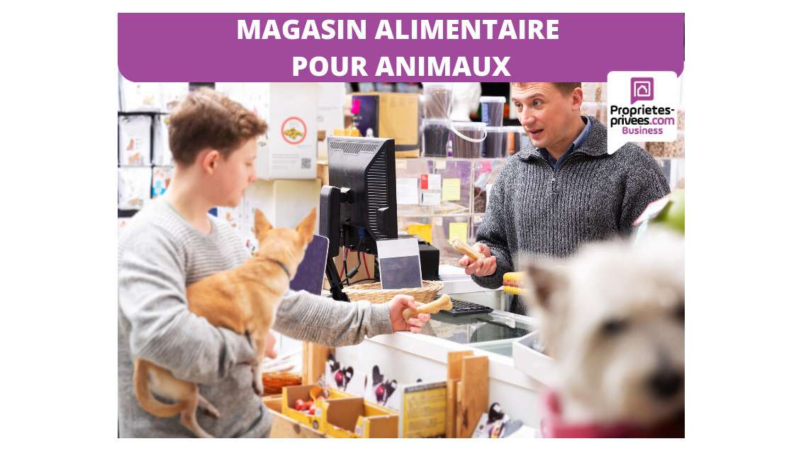 Cède animalerie alimentation animale secteur Vitré